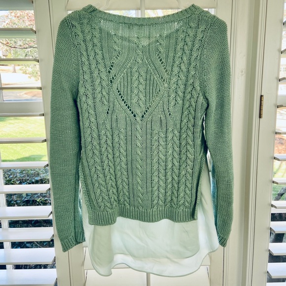 Anthropologie Moth Cabled Ella sweater - Picture 2 of 4